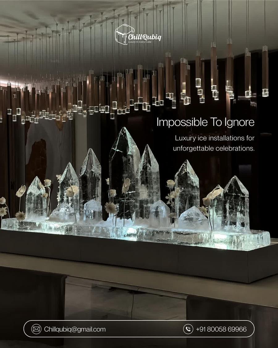 Luxury event installation visual