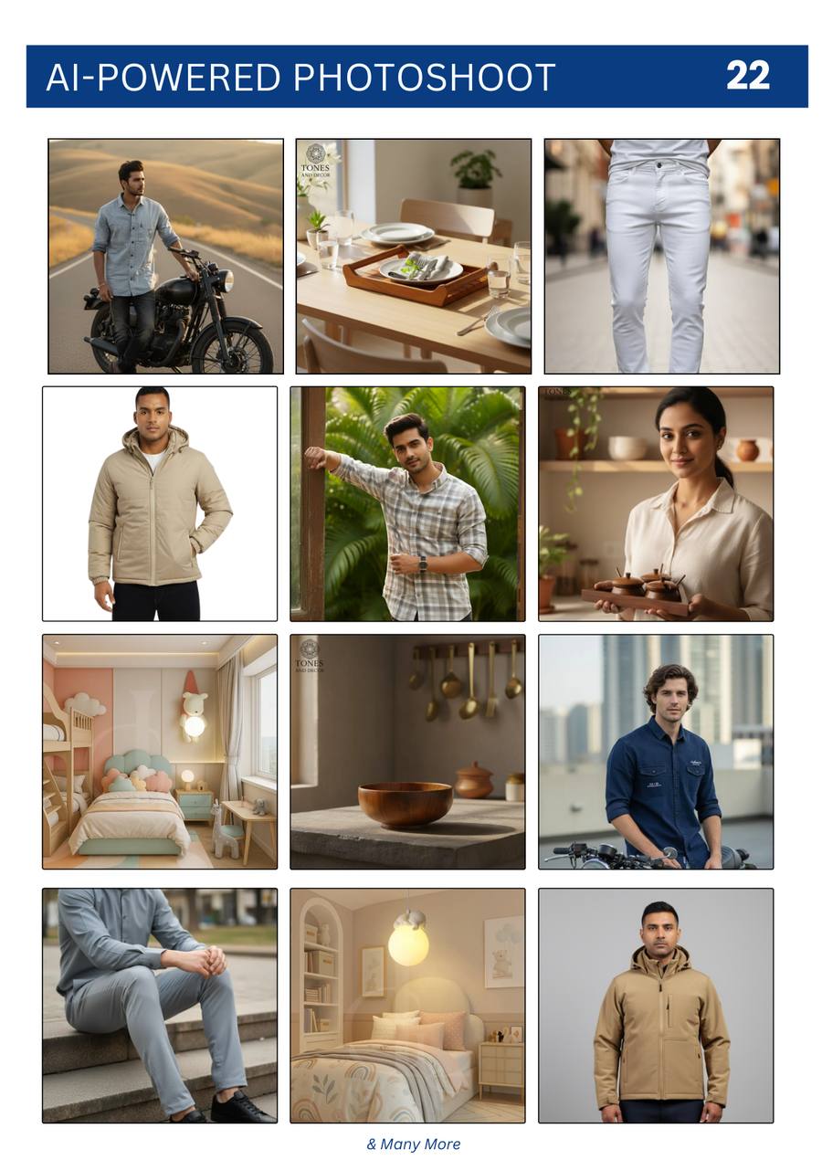 AI Photoshoot Concepts